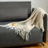 Decke aus Polyester, beige (160x140 cm), 1 St