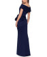 ფოტო #2 პროდუქტის Scuba Off-The-Shoulder Gown