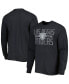 ფოტო #1 პროდუქტის Men's Black Las Vegas Raiders Brand Wide Out Franklin Long Sleeve T-shirt