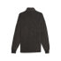 Фото #2 товара Puma Classics Fleece Quarter Zip Jacket Mens Black Casual Athletic Outerwear 621