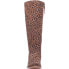 Dingo Alameda Cheetah Zippered Womens Brown Casual Boots DI172-LEO