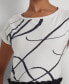 ფოტო #4 პროდუქტის Logo-Print Short-Sleeve Top