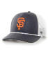 ფოტო #1 პროდუქტის Men's '47 Black San Francisco Giants Burden Trucker Snapback Hat