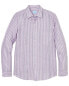 Фото #1 товара Рубашка JMcLaughlin Stripe Gramercy Linen Blend Men's