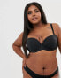 Фото #8 товара Ivory Rose Curve strapless multiway bra in black