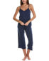 Dkny 2Pc Cami & Crop Pant Sleep Set Women's