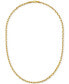 ფოტო #2 პროდუქტის Paperclip Link 20" Chain Necklace (3-5/8mm) in 14k Gold