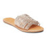 Фото #2 товара BEACH by Matisse Baxter Flat Womens Gold Casual Sandals BAXTER-712