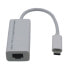 Фото #1 товара M-CAB 7001310 - Wired - USB Type-C - Ethernet - 1000 Mbit/s - White