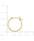 ფოტო #5 პროდუქტის Twist Hoop Earrings in 10k Gold, 5/8"