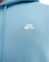 Фото #4 товара Nike SB essential logo hoodie in light blue