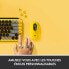 Фото #3 товара Kabellose Logitech-Tastatur Mechanische POP-Tasten mit anpassbaren Emoji-Tasten, Bluetooth oder USB, robustes, kompaktes Design Gelb