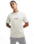 Jack & Jones oversized t-shirt with originals print in beige