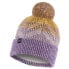 Фото #1 товара Шапка BUFF ® Knitted&Polar Masha Beanie со внутренней флисовой лентой для защиты от холода.