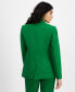Фото #5 товара Women's Notched-Collar Single-Button Jacket, Created for Macy's