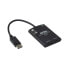 ATEN VS92DP - DisplayPort - DisplayPort - 3840 x 2160 pixels - Black - Aluminium - 4K Ultra HD