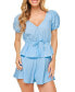 Фото #1 товара Women's Elisabetta Pajama Blouse And Shorts Set