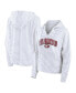 Women's / San Francisco 49ers Striped Notch Neck Pullover Hoodie