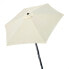 AKTIVE Hexagonal 270 cm Aluminium Pole 38 mm Height 240 cm UV Protect Parasol Double Pulley System