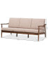 Фото #5 товара Ambelin 72" Faux Leather Sofa