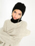 Фото #1 товара Tommy Jeans cosy knit balaclava in black