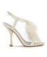 ფოტო #2 პროდუქტის Women's Million Bridal Ankle Strap Heeled Dress Sandals