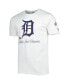 Men's White Detroit Tigers Historical Championship T-shirt
