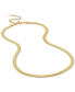 Фото #2 товара BEN ONI 18k Gold Plated Anti-Tarnish Herringbone Necklace
