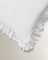 Фото #2 товара Cushion cover with pleated ruffle