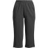 Фото #4 товара Plus Size Sport Knit High Rise Elastic Waist Capri Pants