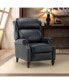 Pierce Genuine Leather Recliner with Nailhead Trims