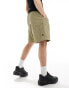 Converse Woodmark utility baggy shorts in khaki