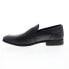 Фото #10 товара Florsheim Jetson Penny Mens Black Leather Loafers & Slip Ons Penny Shoes