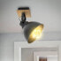 Design-Wandlampe Spot mit Holz