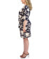Фото #3 товара Платье объемносвязанное Robbie Bee_plus Size Floral Print
