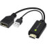 Фото #1 товара Techly Adapter HDMI m auf DisplayPort F+ USB-A m 4Kx2K 30Hz - Adapter - Digital