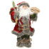 Фото #1 товара Weihnachtsmann Deko-Figur 37cm rot/grau