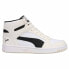 Фото #1 товара Puma Rebound Layup High Top Mens White Sneakers Casual Shoes 36957330