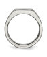 ფოტო #3 პროდუქტის Stainless Steel Polished with CZ Ring