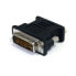 Фото #1 товара DVI to VGA Cable Adapter - Black - M/F - DVI-I - VGA - Black