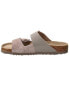 Фото #2 товара Birkenstock Arizona Split Leather & Suede Sandal Women's Grey 42