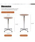 Фото #4 товара Adjustable Swivel Bar Table for Home and Kitchen