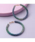 Women's Crystal Hoop Earrings