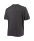 ფოტო #3 პროდუქტის Men's Gray LSU Tigers Big and Tall Arch Over Wordmark T-shirt