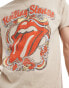 Фото #2 товара Reclaimed Vintage unisex Rolling Stones licensed t-shirt in washed stone