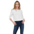 ფოტო #2 პროდუქტის ONLY Glamour 3/4 sleeve T-shirt