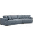 Vasher 135" 2-Pc. Fabric Sectional with Cuddler, Created for Macy's