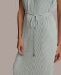 ფოტო #5 პროდუქტის Women's Pleated Sleeveless A-Line Dress