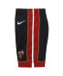 Фото #2 товара Nike Preschool Black Miami Heat Icon Replica Shorts