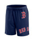 Шорты мужские Clincher Fanatics Boston Red Sox Navy Mesh Синий, XL - фото #3